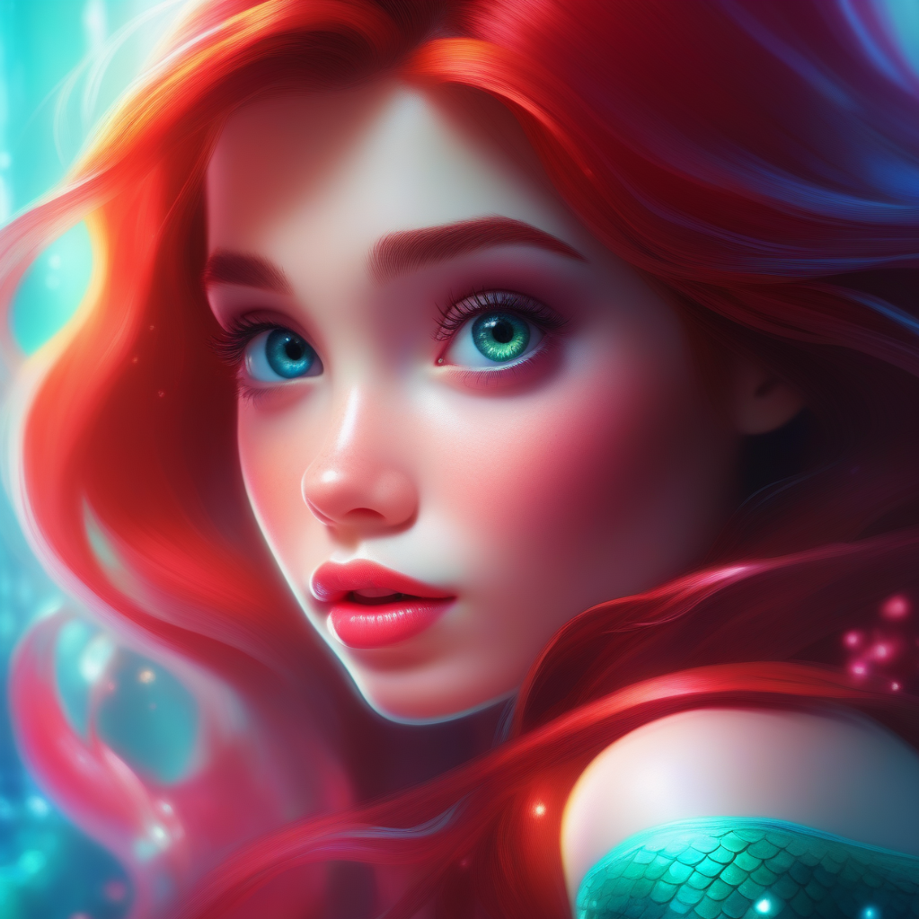 Pin by Llitastar on Princesa Ariel | Disney princess anime, Disney princess  art, The little mermaid
