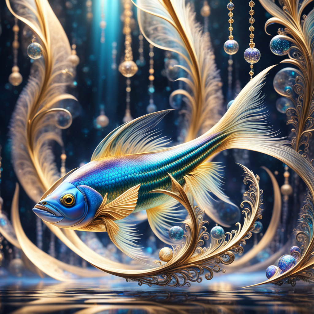 Very detailed illustration of gorgeous fish - Playground