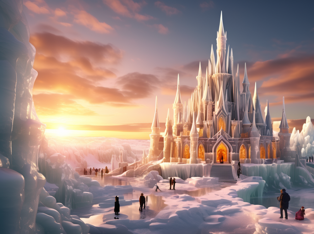 Castillo🏰 De Elsa❄  Frozen wallpaper, Frozen elsa castle