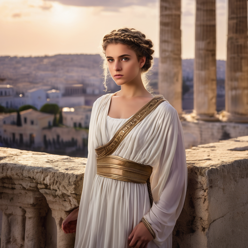 The Grecian Costume : Making a Chiton, Crown, and Girdle