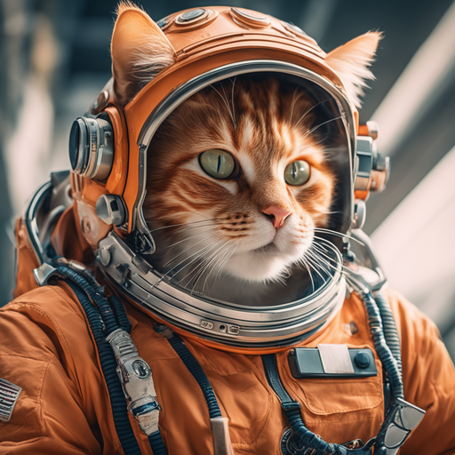 Astronaut cat in a spacesuit. Portrait of a cat in space, cat astronaut in  a spacesuit on a Science fiction concept, AI Generated 30821391 Stock Photo  at Vecteezy