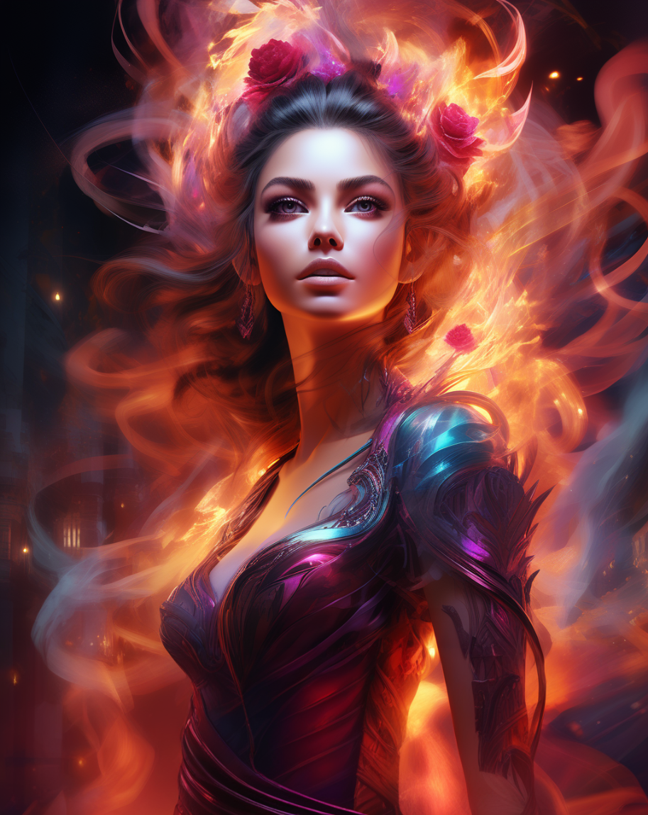 The four elements: Fire by Clina - Playground