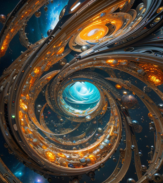 Cosmic fractal - Playground
