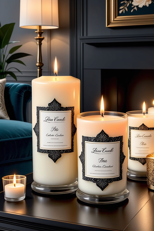Hand-poured Mineral Wax Church Pillar Candles – The Small Home