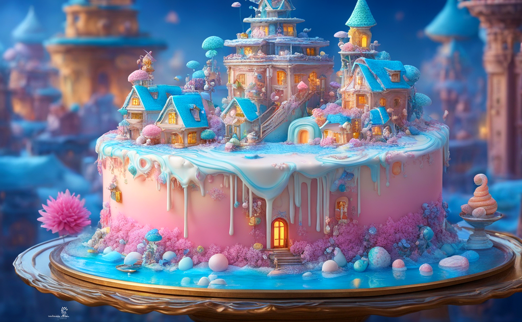 Fairy Tale Cake | Cake, Party cakes, Fairy tales