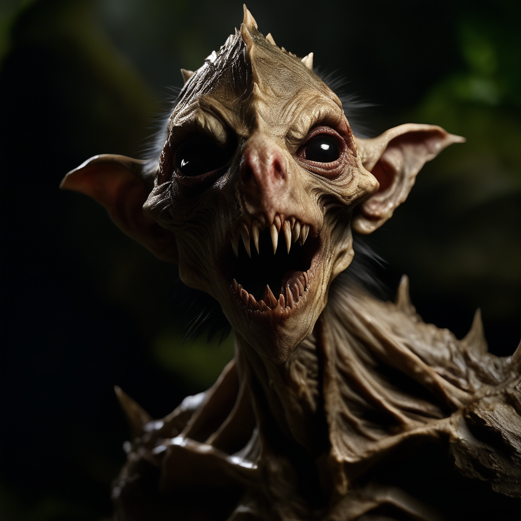 duende real captado en cámara #creature #duende #foryou #alien #noevlo, Man Captures Creature