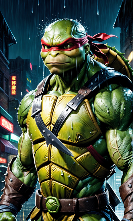 Raphael from Teenage Mutant Ninja Turtles