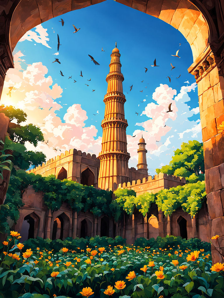 Wood Delhi Monument 10 X 10 Wooden Painting at Rs 2250 in Mumbai | ID:  15298049991