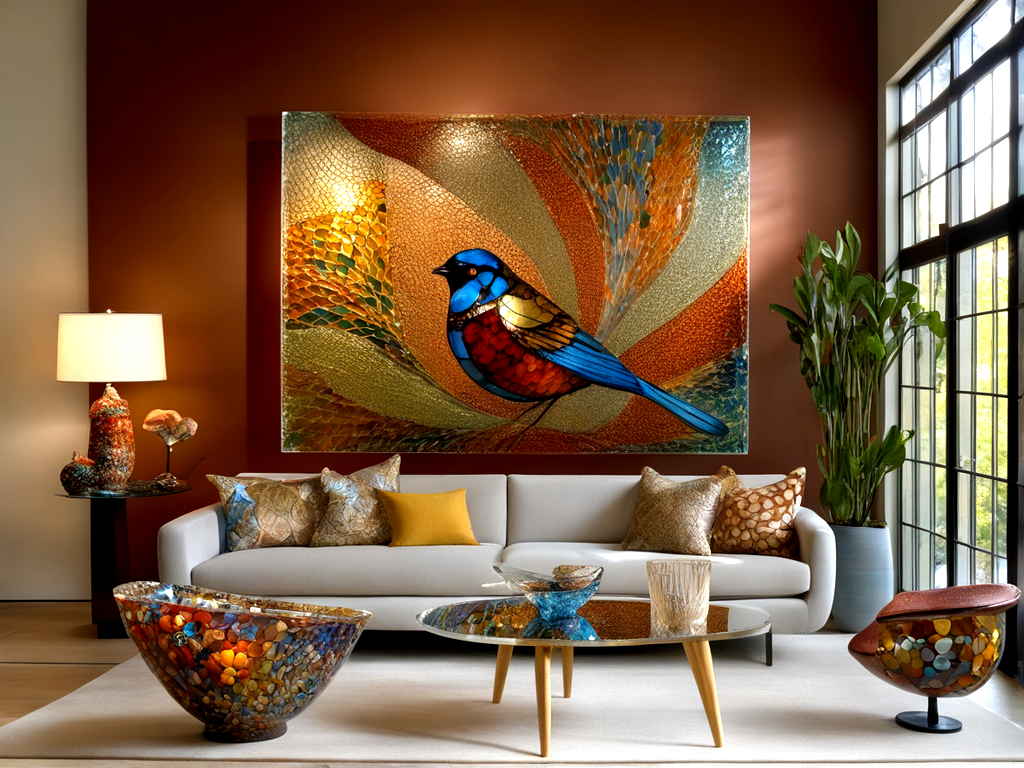 Mosaic Art Bird, Easy Art for kids - YouTube