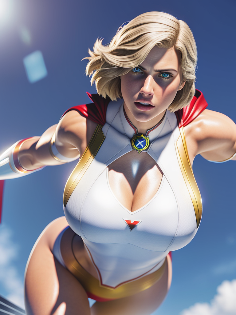 Power Girl Toon Boobs - Artist Battlestrength Meta 3d General Comic Original Character Boobs Nude  Fully Naked Naked Nakedfemale Completetly Naked In The Nude Nudes\