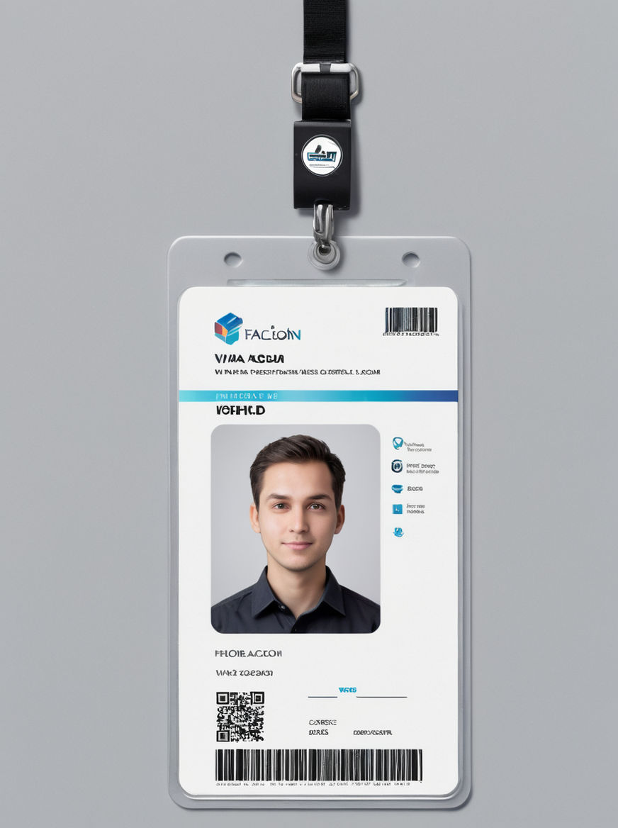 Falcon and Viva sub-brand logos merged into an employee ID c... by ...