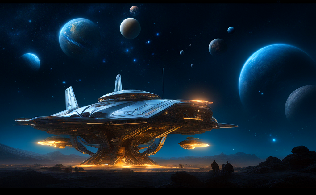 space fleet concept art