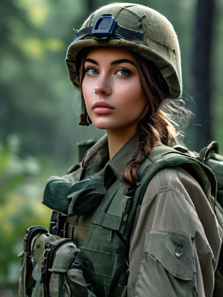 Army girl sexy