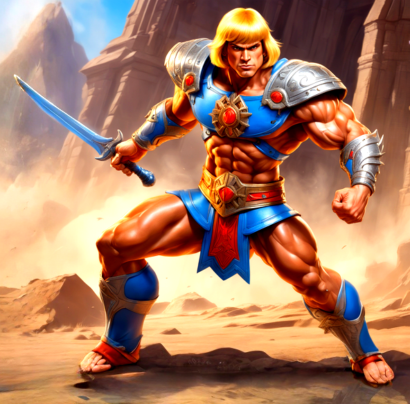 Masters of the Universe - He-Man Pose T-Shirt | Elbenwald