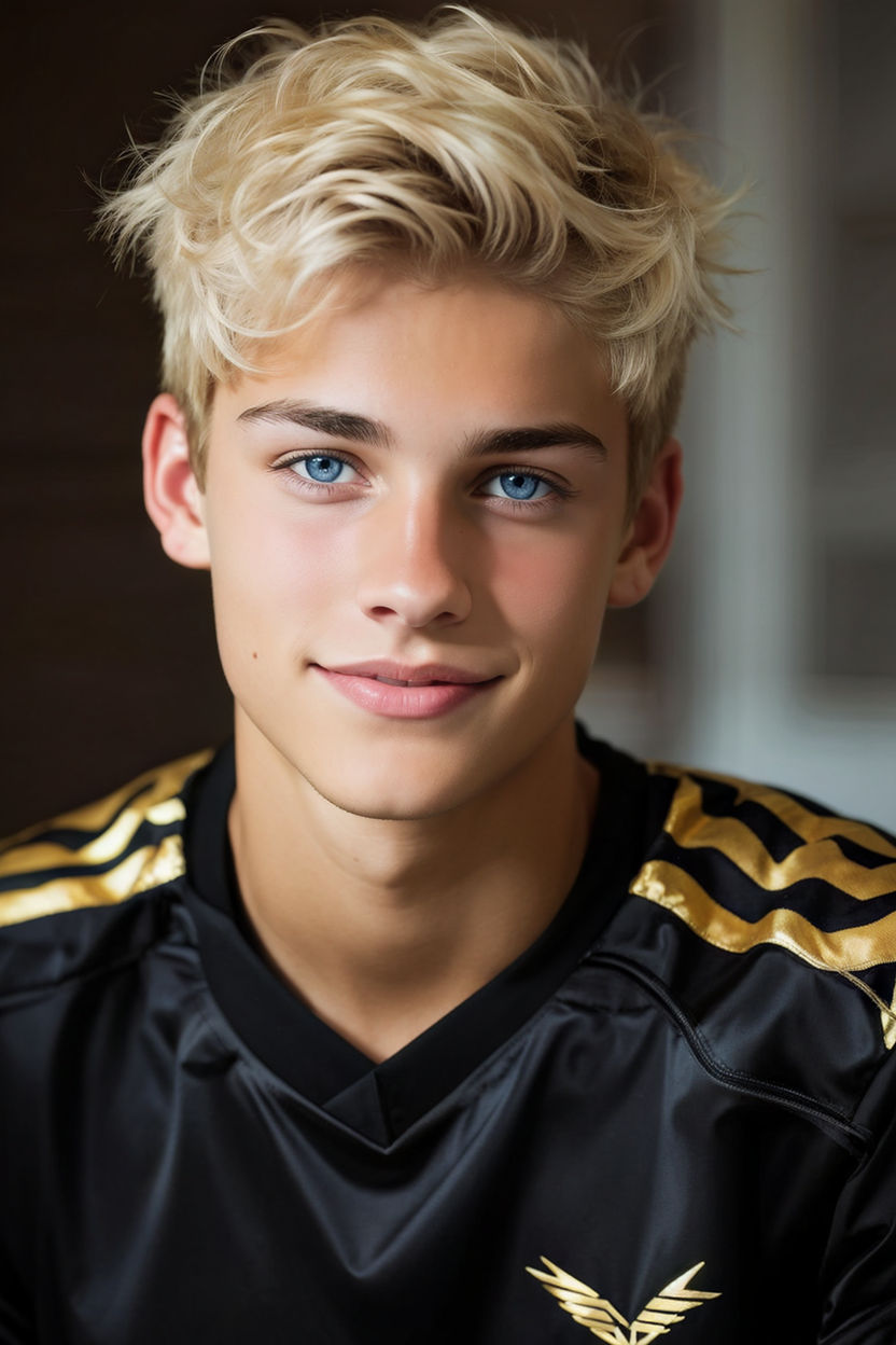 blond boy