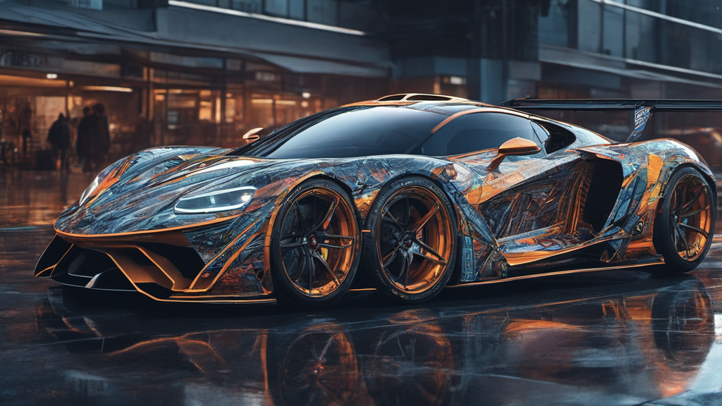 ArtStation - McLaren  Animated Steam Artwork