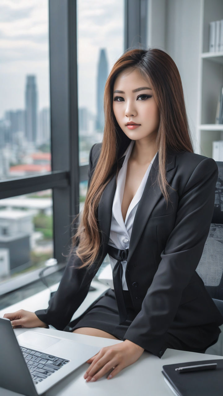 sexy business woman