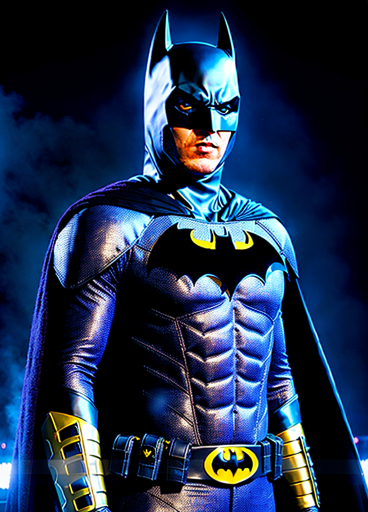 photorealistic image, hi res, 8k of michael keaton as batman, st 