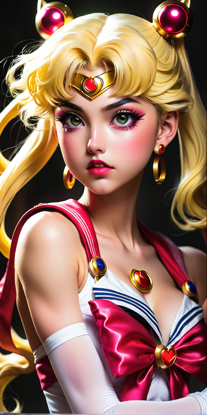 Sailor Moon: Artista brasileiro cria versão realista de Usagi Tsukino